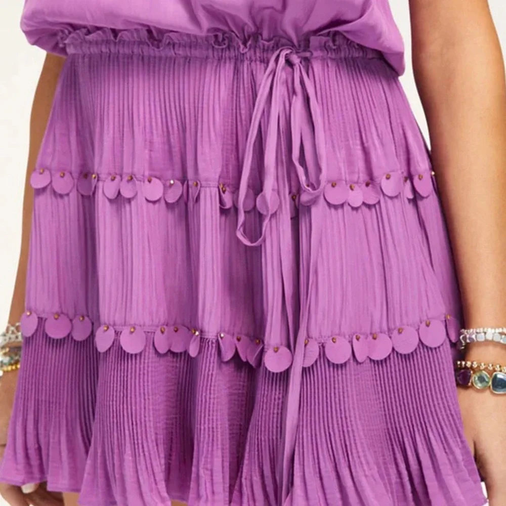 Ramy Brook Aaron dress in purple - Picture 2 of 5